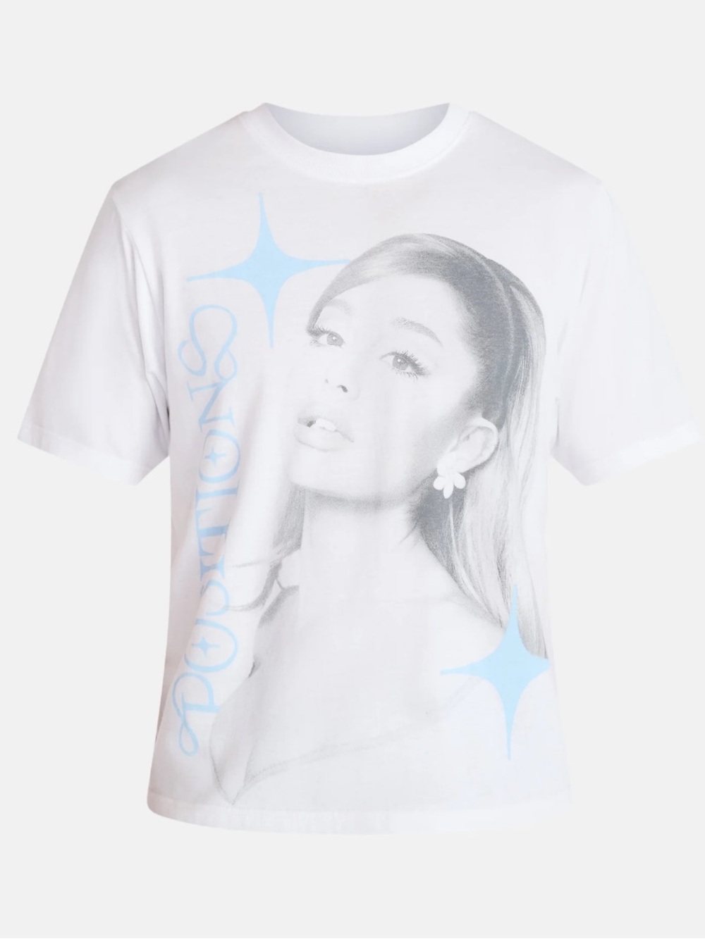 Ariana Grande Oversized Boxy Fit Graphic Tee Shirt